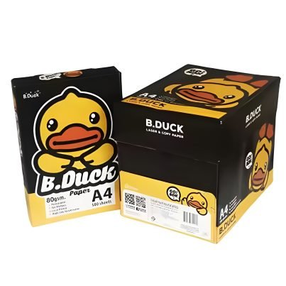 B.DUCK A4 Copy Paper Lightweight 80gsm Durable for Optimal Performance