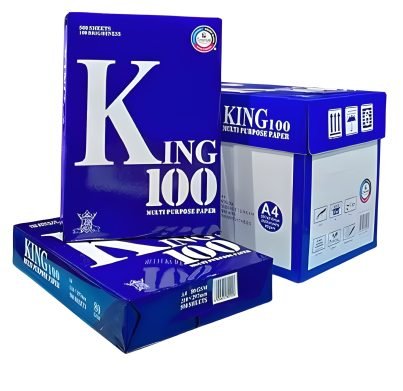 KING A4 80gsm Durable Copy Paper 80g Weight for Optimal Performance