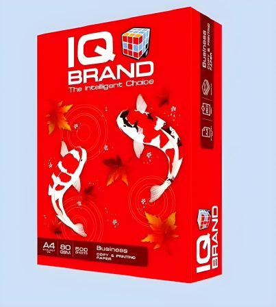 IQ A4 80gsm High Quality Office Copy Paper for Professional Copies