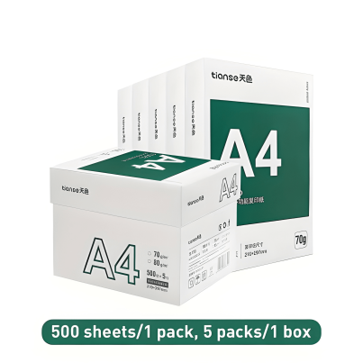 Tianse A4 Copy Paper 80gsm Weight